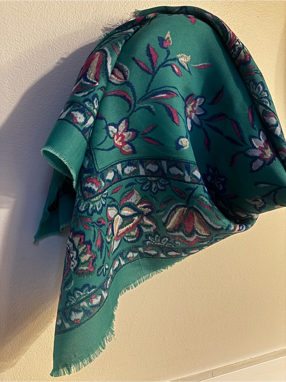 vintage Challis by Berkshire polyester scarf